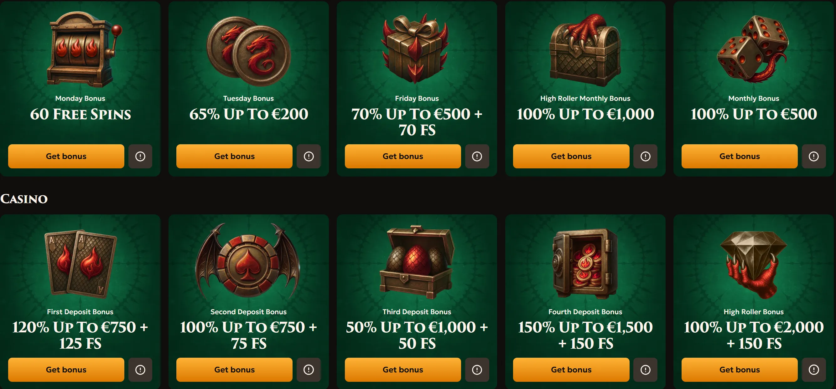 dragobet casino promotions